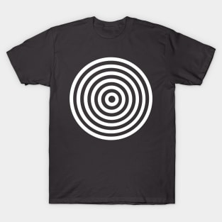 White and Transparent Circles T-Shirt